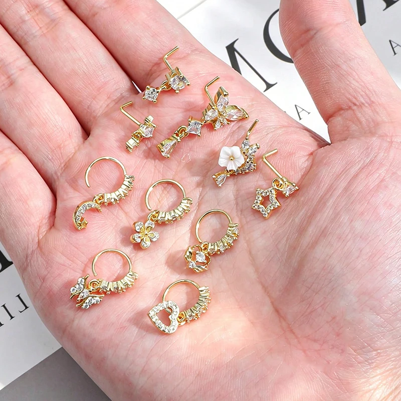 10 Piezas de Piercings para la - Body Jewelry Indian reseña y precio