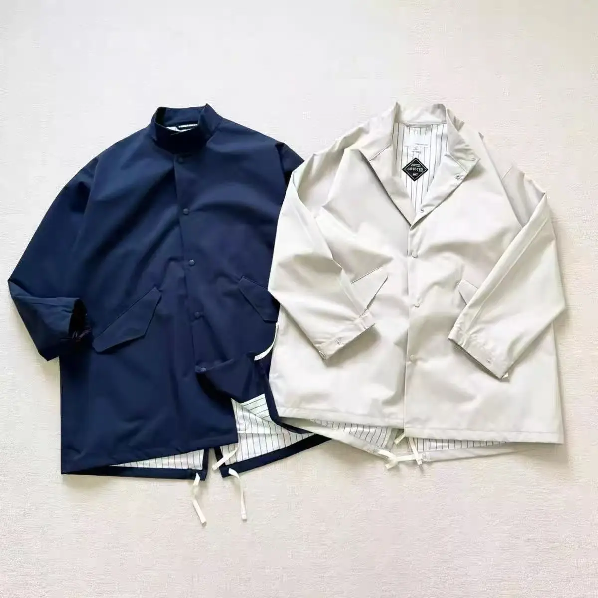 NANAMICA 2L waterproof, breathable and windproof quick-drying dovetail trench coat