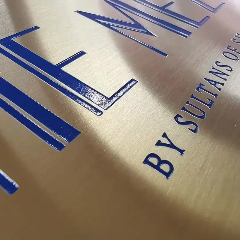Wholesale Custom 3D Door Plate Signage Metal Letter Sign Door Number Sign Led Door Plate