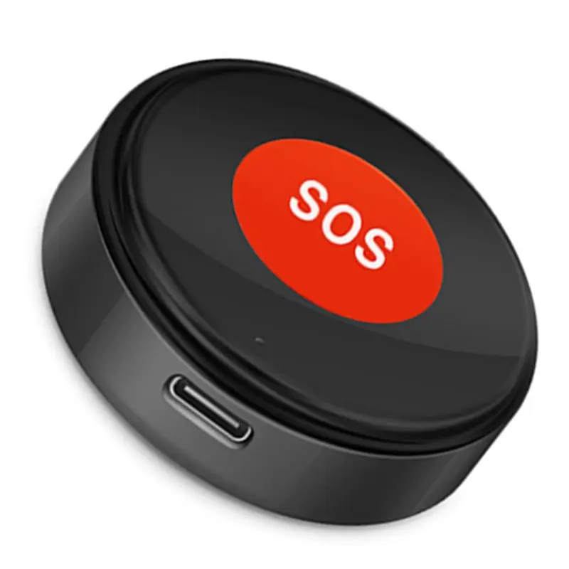 【CYBER MONDAY】2X Tuya Wifi SOS Panic Call Button Smart Life APP Rechargeable Battery One Key Alarm For Patient Kids Elderly Man