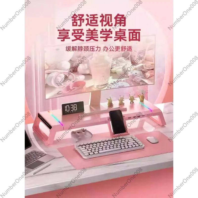 

Многофункциональный настольный компьютерный кронштейн для увеличения высоты, расширитель интерфейса, складная подставка для хранения на рабочем столе du678f