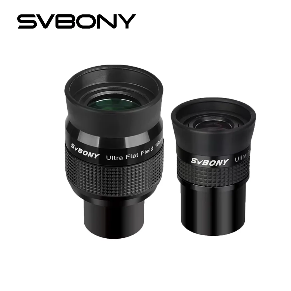 

SVBONY SV190 Telescope Eyepiece 1.25" UF10mm/18mm Ultra Flat Field Eyepiece 60° /65°FOV FMC for Deep-sky Observation