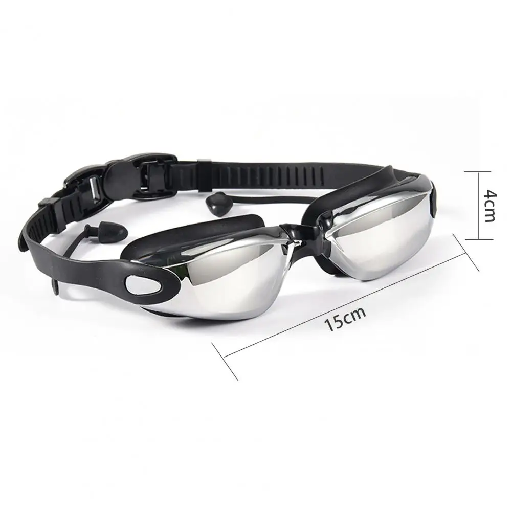 Anti-Fog-Schwimm brille Premium ultraleichte Schwimm brille mit verstellbaren Trägern UV-Schutz Anti-Fog-Beschichtung für Männer