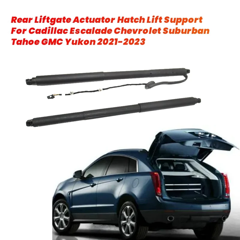 1Pair Rear Power Tailgate Lift Support Actuator 84806679 84771361 For Chevrolet Tahoe GMC Yukon Cadillac Escalade 21-23