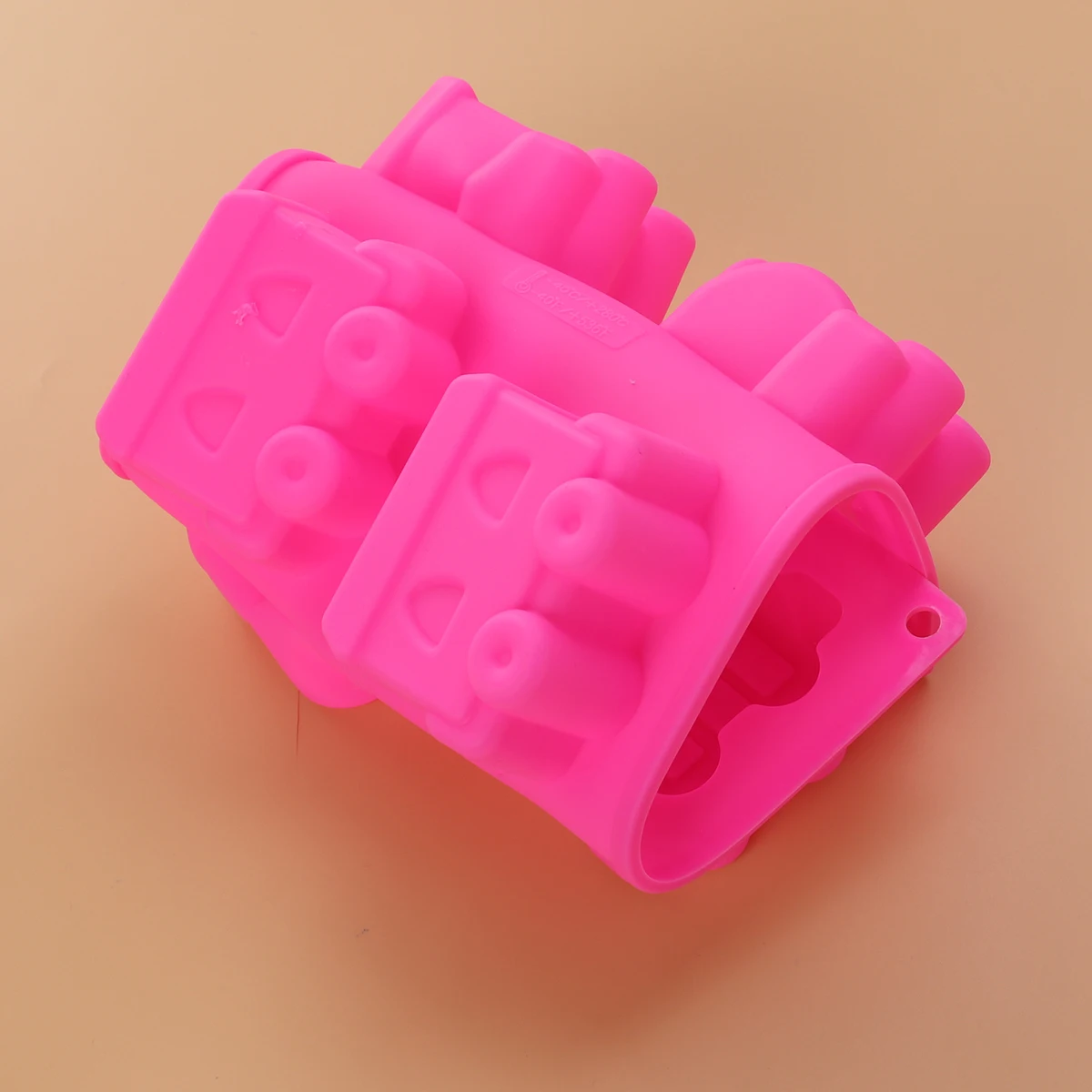 

Car Train Silicone Chocolate Mold Baking Tools Food Grade Safe Flexible Reusable Mousse Jellies Ice Cubes Birthday Party