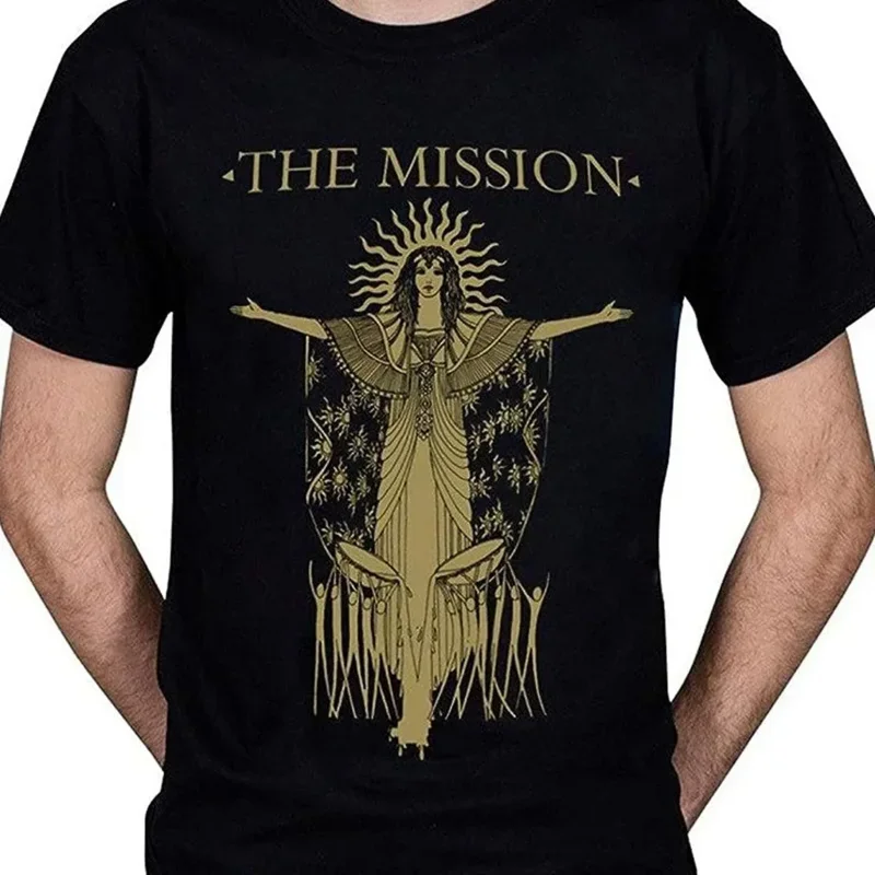 Die Mission Rockband T-Shirt schwarz Kurzarm alle Größen s bis 5xl 1 f1237