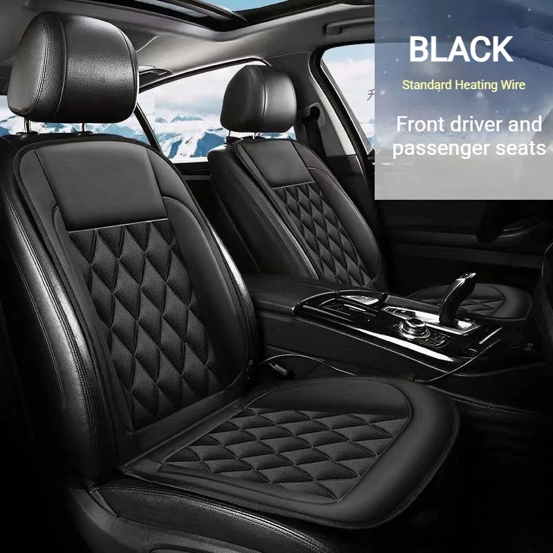 Winter Seat Heating 12V Car Cushion Car Heated Seat Mat Automotive Vehicle Driver Seat Cover with Heater