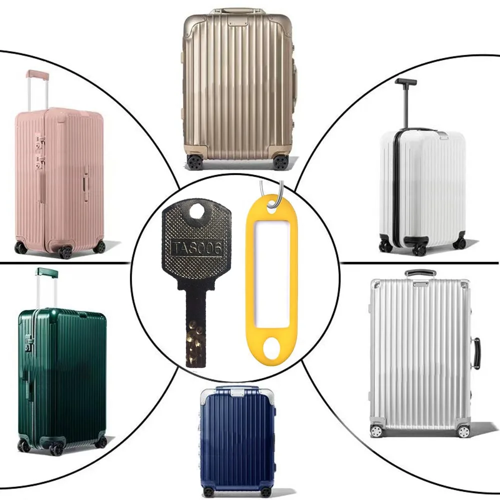 TSA006 Luggage Customs Key for Rimowa Luggage Combination Lock Password Lock Forget Password