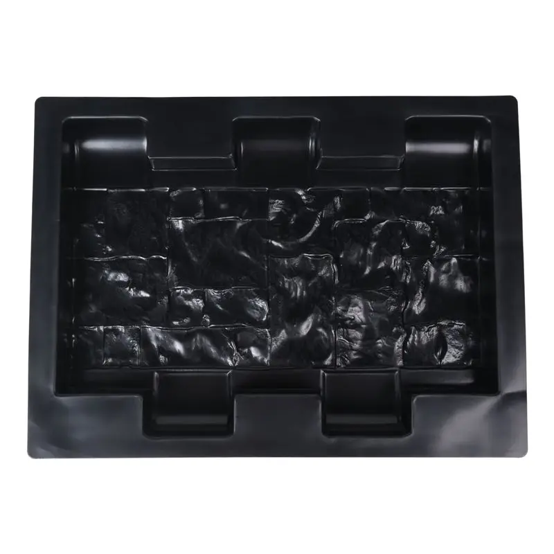 A67P-Irregularly Cement Mold Plastic Brick Stone Concrete Mould Garden Path Stone Pillar Mold Stepping Decorative Fence