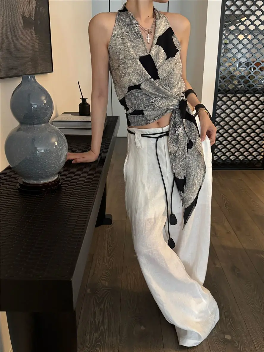 Damen Tube Top Ärmelloses Oberteil Sommer-Tops für Frauen Damenmode 2026 Trend Tanktops Pinterest Weste – Detail 4