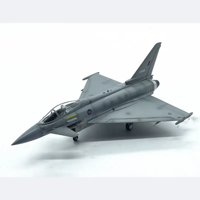 1/72 Scale EF2000 Fighter Aircraft Model Finished Static Ornaments Toy Display Collection Gift 37140