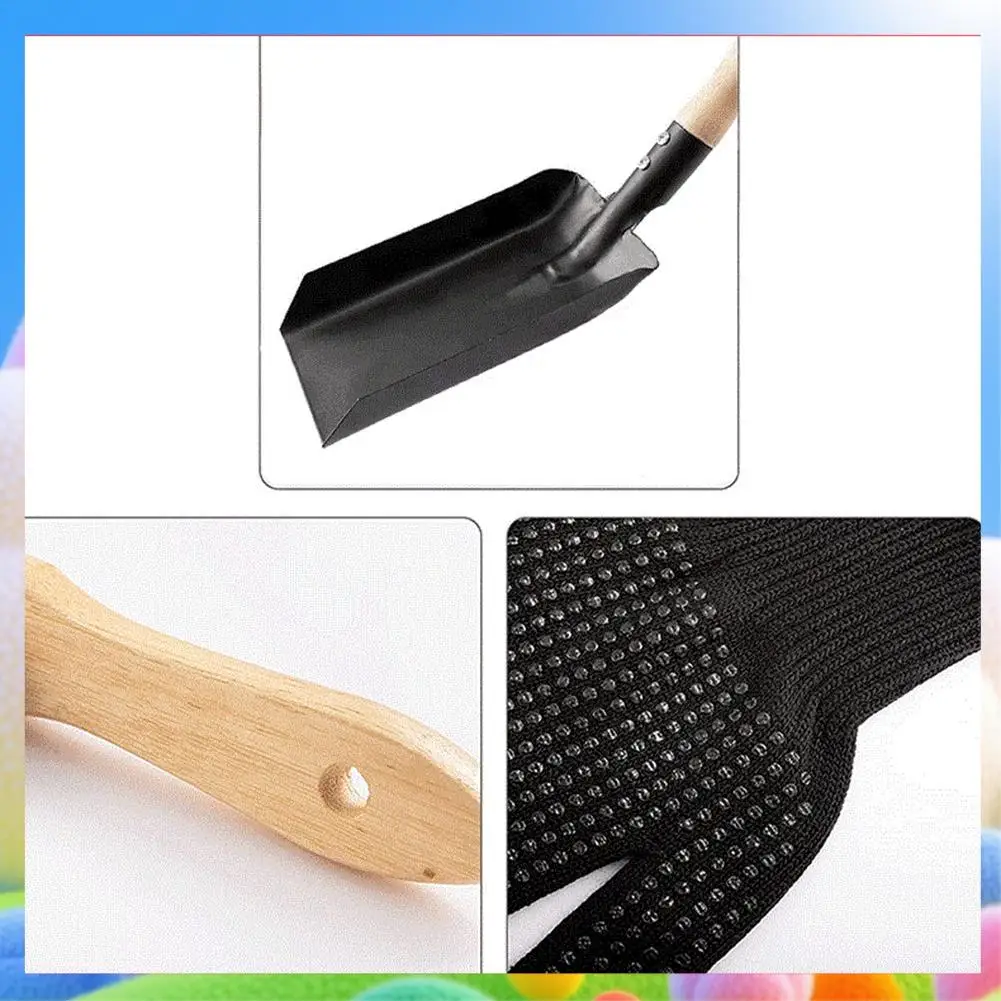 

Fireplace Ash Shovel And Brush Set, Shovel And Hearth Brush, Fireplace Shovel And Brush Hearth Tidy Accessories Set-AA25