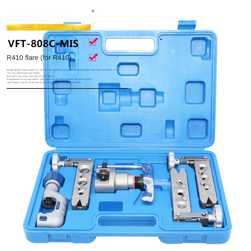 

VALUE Refrigeration Tools Flaring Tool Kit or R410a VFT-808C-MIS Tube Expansion Flaring Tool for Sale