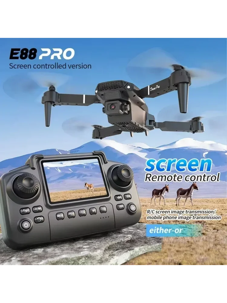 E88PRO Drone 8K 5G professionnel HD double caméra photographie aérienne télécommande avion quadrirotor jouets 15000M 2025