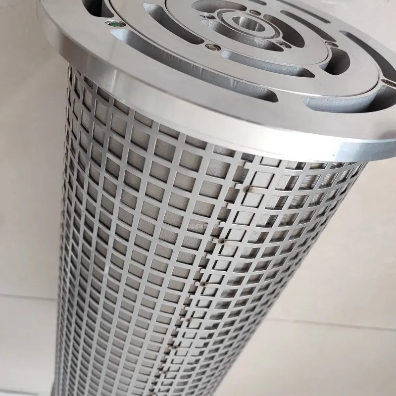 Steam turbine filter LY-48/25W stainless steel three-parallel filter element SLQ04/25