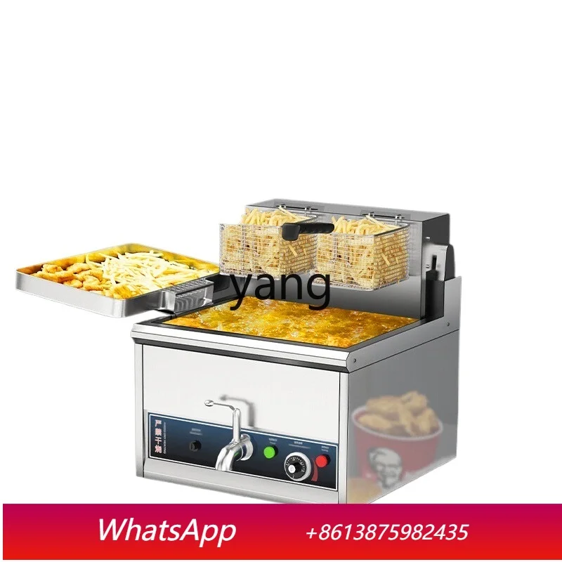 

Lcx Commercial Electric Fryer Constant Temperature Fryer Large Capacity Desktop Single and Double Cylinders