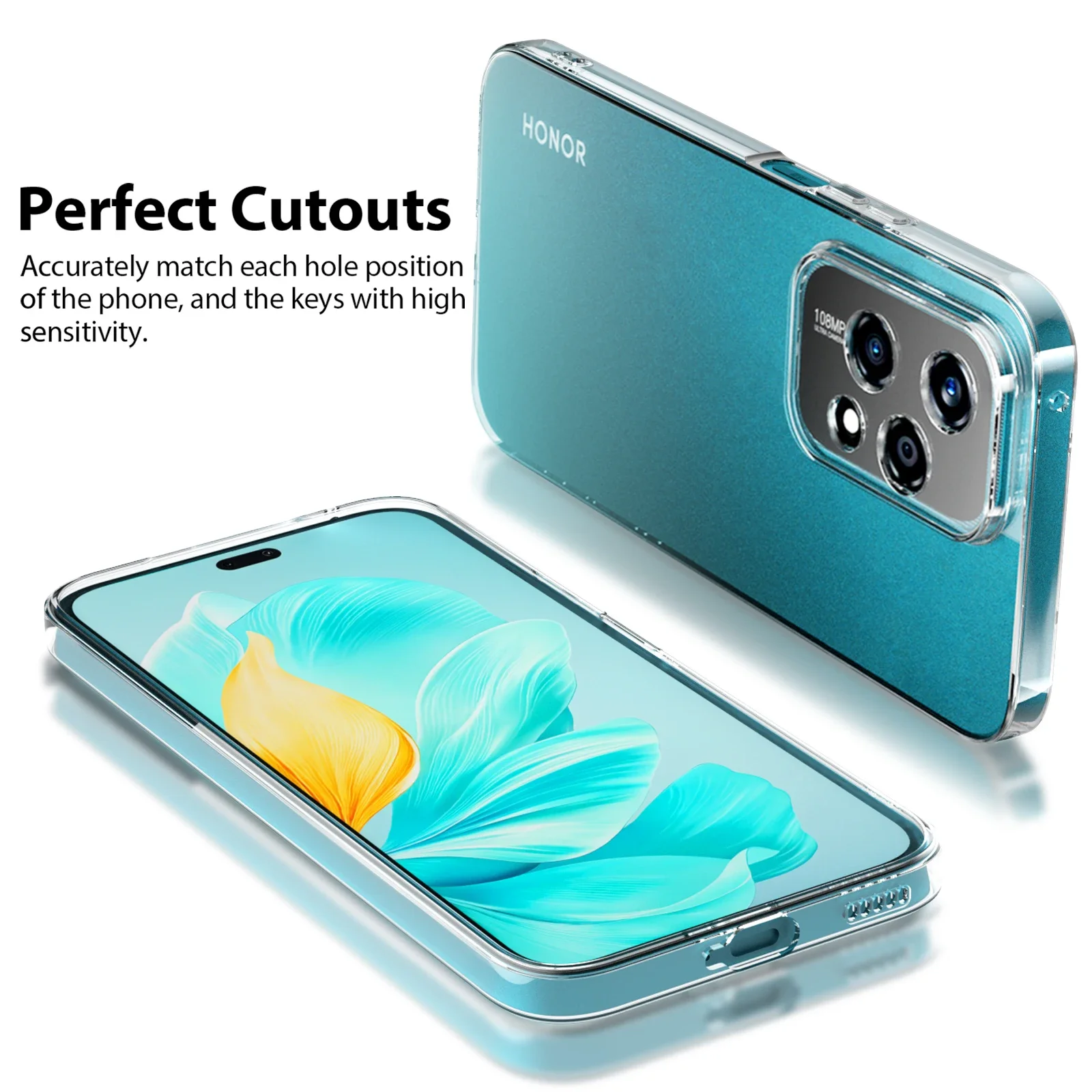 Clear Phone Case For Honor 200 Lite 5G Luxury Square Plating Shockproof Back Cover For Honor 200 Lite 5G Phone Accessories