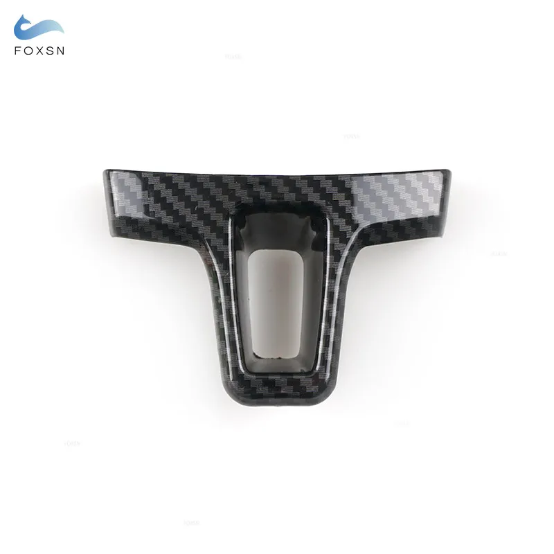 Car Accessories ABS Carbon Fiber Steering Wheel Bottom Frame Cover Trim For VW Golf 6 MK6 Passat B7 CC Tiguan Jetta Sharan Caddy