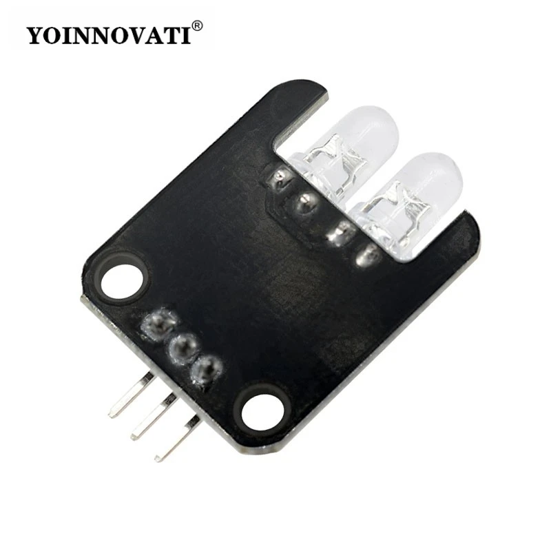 2-Way IR Bidirectional Transmitter & Receiver Module, Dual Infrared Sensor for Smart Robots/Arduino/DIY Electronic Projects