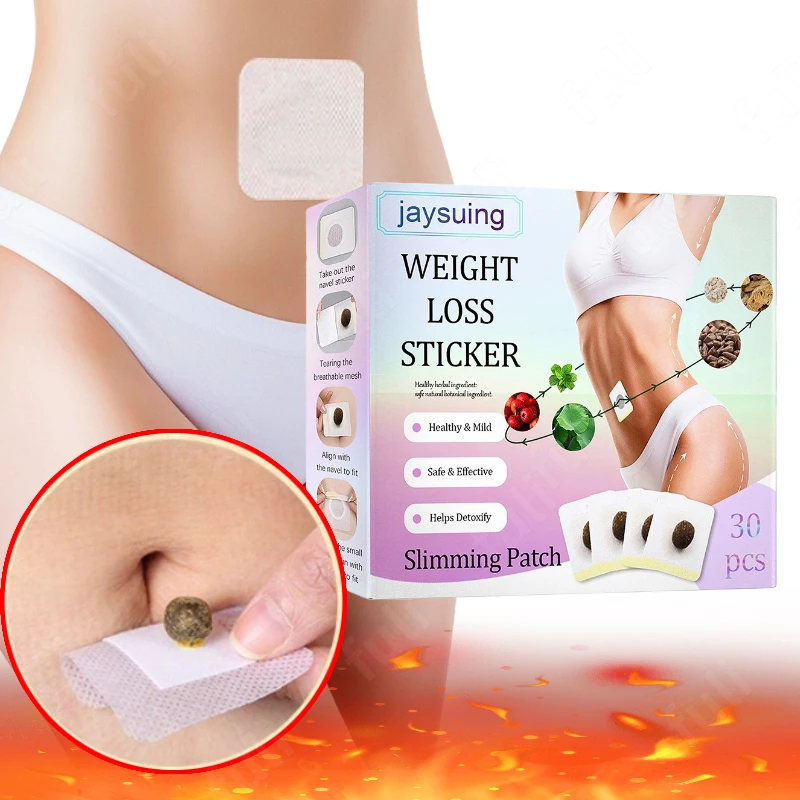 

150Pcs Slimming Reduce Cellulite Lose Weight Burning Fat Mymi Wonder Belly Abdomen Patch Quick Navel Stick Slimer Tool