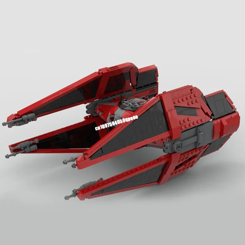 Neue 1013 Stücke Berühmte Star Battle Film Moc Krawatte Baron Spacefighter Modell Diy Kreative Ideen Kind Spielzeug Geburtstagsgeschenk Benutzerdefinierte Puzzle