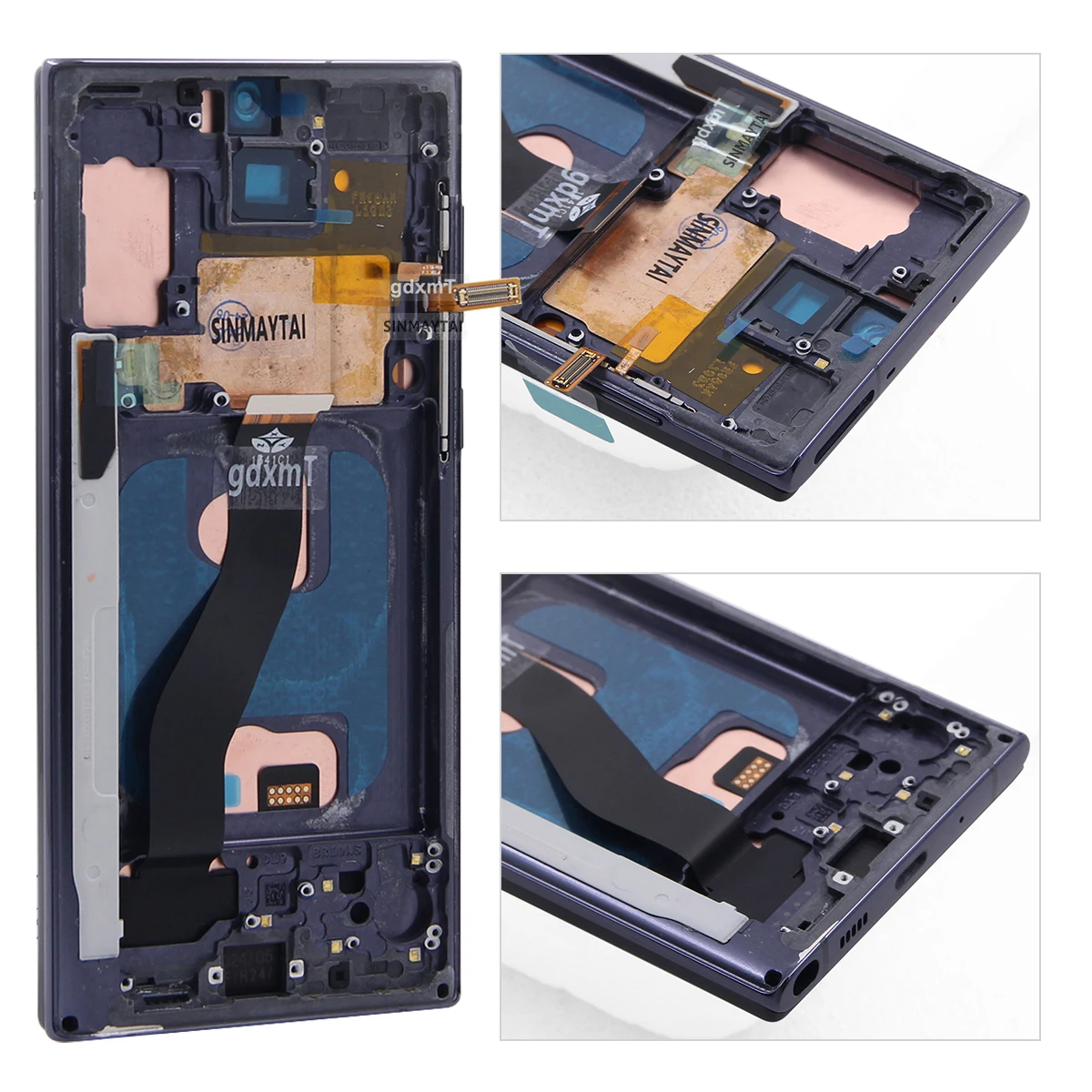 TFT For pantalla Samsung Galaxy Note 10 N970 N970F Display Touch Screen Digitizer replacement part Assembly with Frame screen