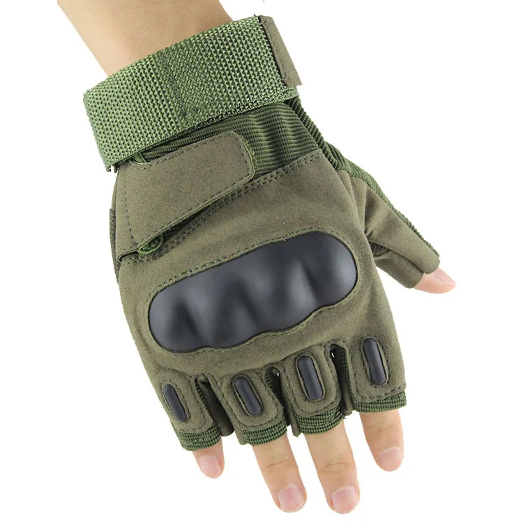 Outdoor tactical gloves mountaineering sports protection comprehensive Half Finger Gloves Fitness Gloves men's Half Finger