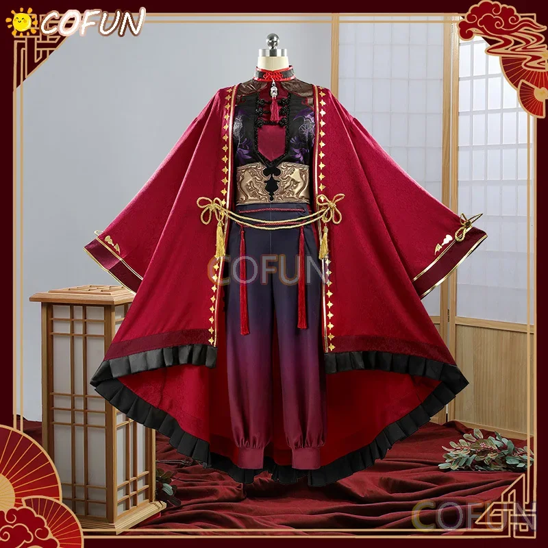 COFUN [Customized] Nijisanji Vtuber Kuzuha Cosplay Costume Halloween Outfits Women New Chinese Hanfu Clothing Suit Uniform