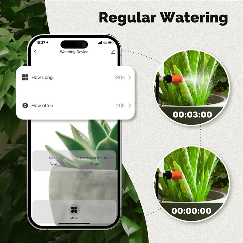 【Must-Haves】Tuya Wifi Watering Pump Timer Device Irrigation System Garden Tools Sprinkler Wired Design Auto Mode Manual App Cont