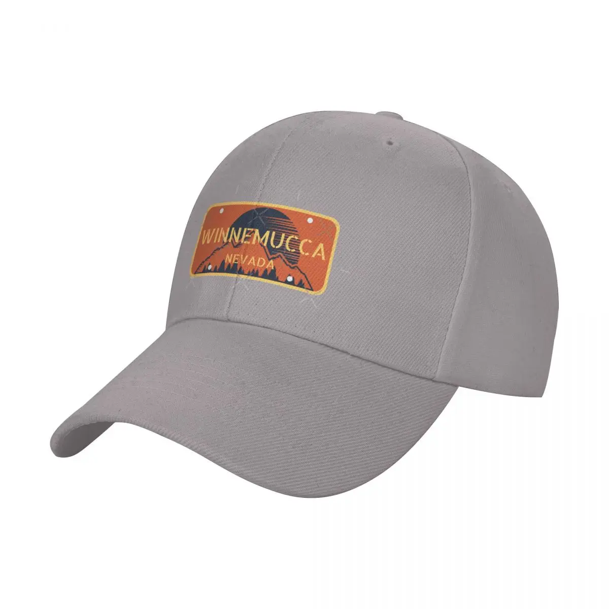 

Winnemucca Nevada Retro Vintage Plates Fashion Baseball Cap Peaked Cap Men's Hat Women's Cap Visor