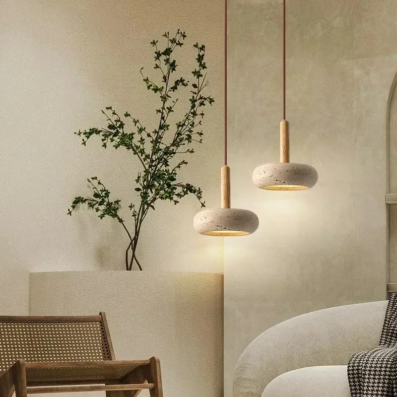 JIANKEOLONG Modern Huangshi material high-end ceiling chandelier living room kitchen corridor bedroom LED indoor lighting