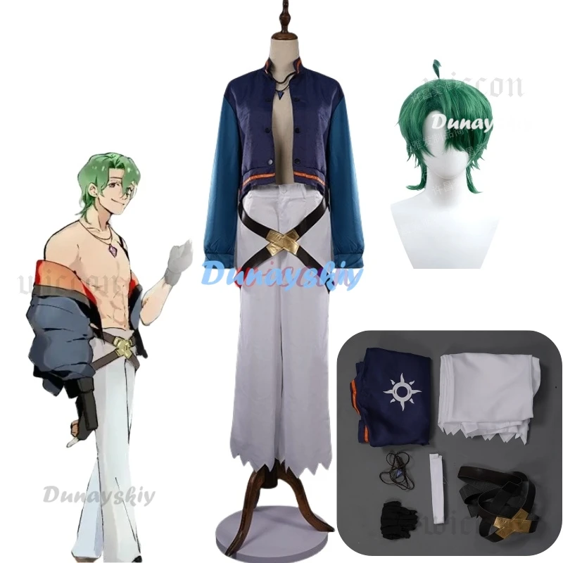 SK8 the Infinity Cosplay Joe/Kojirou Nanjou Cosplay Costume Wig Outfit Uniform Halloween Carnival Costumes