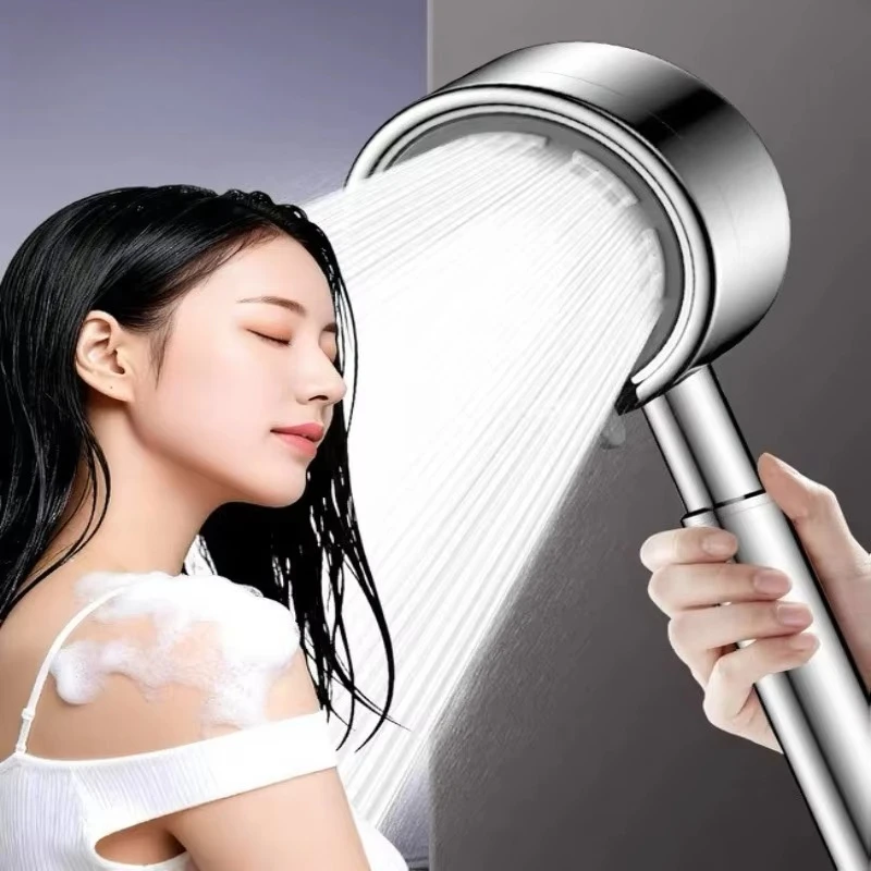 3 Spray Modes SUS304 Stainless Steel Handheld Shower Head For Bathroom Shower Room Handheld Sprayer
