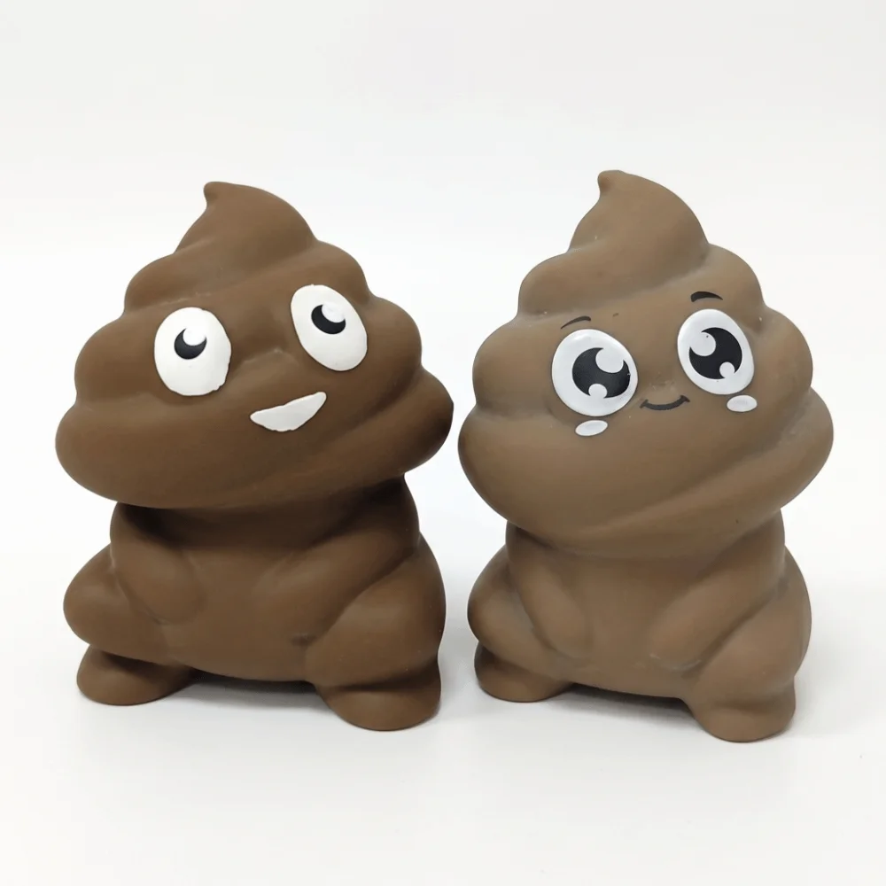 Quirky Realistic Poop Squeeze Sticky Moldable Poop Squishy Funny Poop Pinch Decor