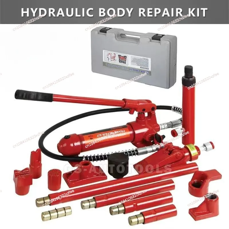 4T/10T Car Body Repair Separate Hydraulic Jack - Heavy-Duty Auto Dent Puller & Straightening Tool for Sedan Dents Shaping