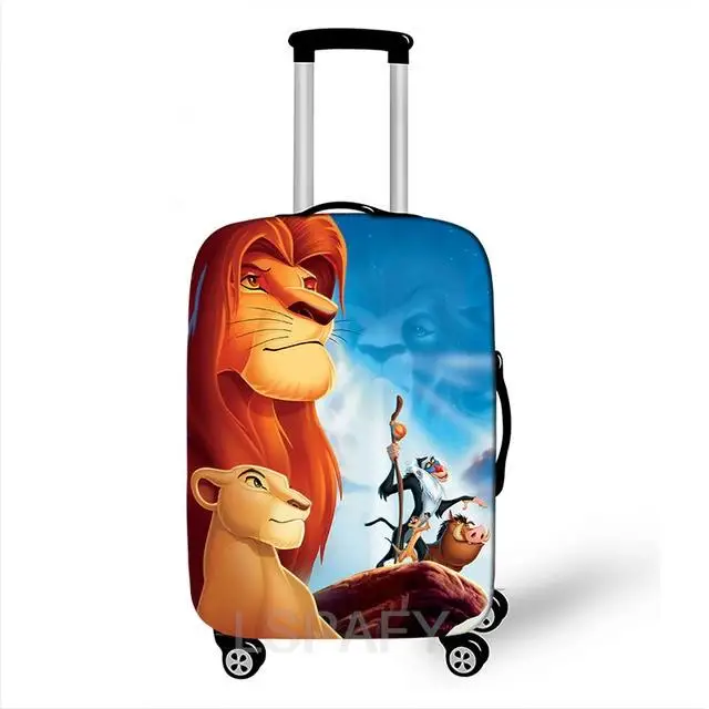 Disney The Lion King Simba Luggage Cover Elastic Suitcase Protective Cover For Travel Bag Anti-Dust Protective Cover