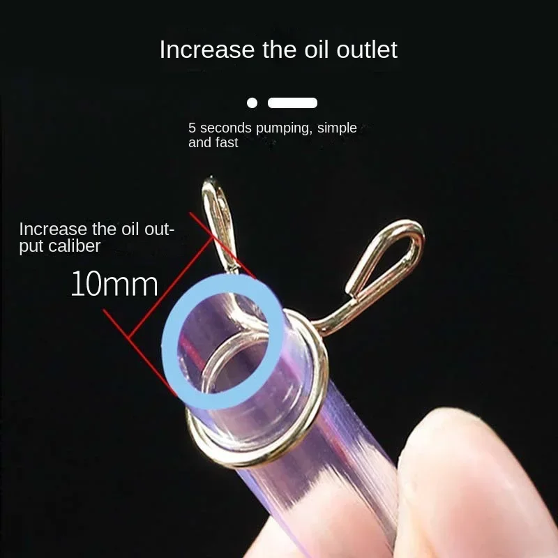 Pompa Bensin Manual Praktis Panjang 2M Pompa Bahan Bakar Mobil Pompa Jerami Tangan Tahan Lama untuk Bensin Cair Pompa Bensin Diesel Bahan Bakar Penyetelan