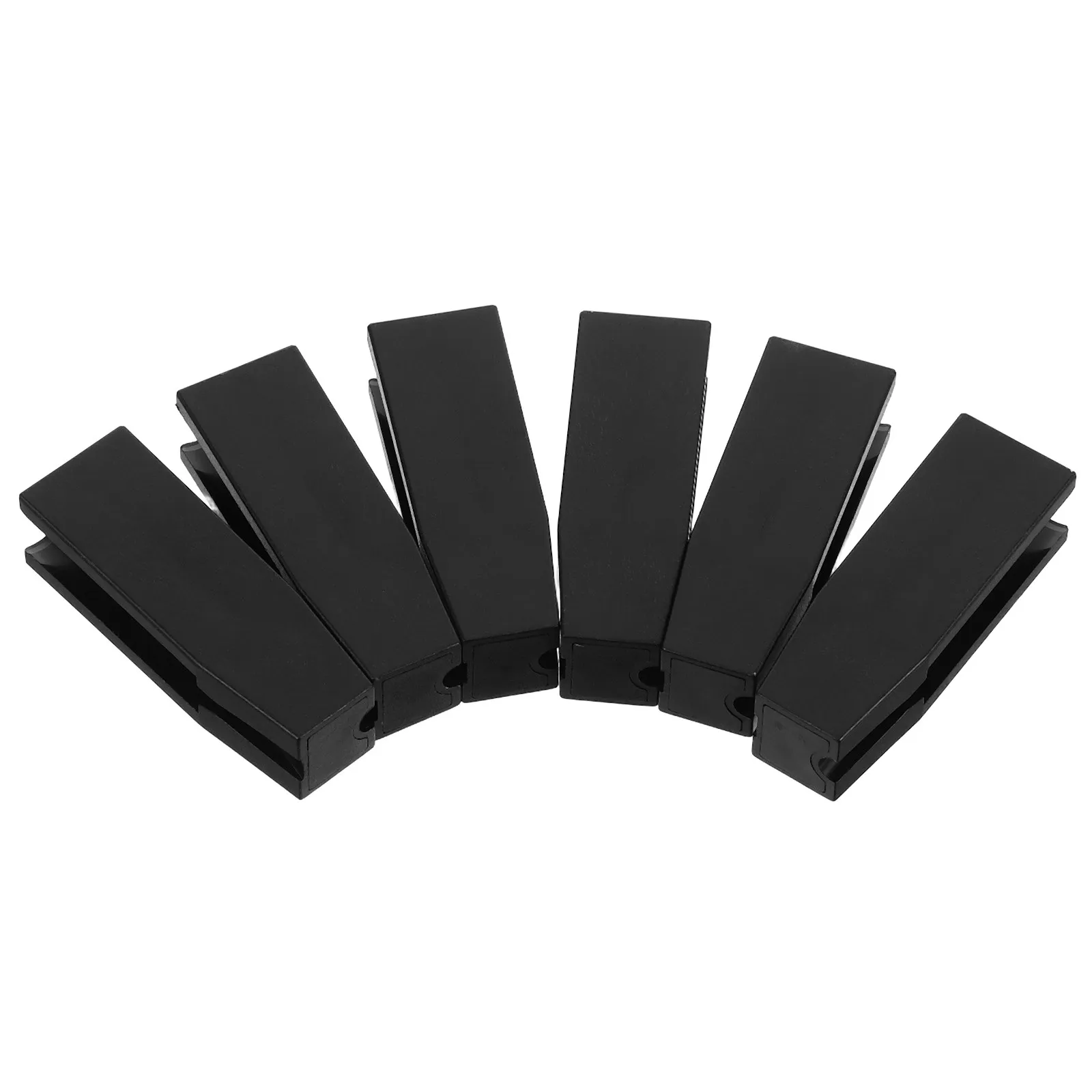 6Pcs Eyebrow Sharpener Assistant Device High Quality Pencil Shaper Aid Small Lightweight Makeup Pencil Slot for Eyebrow Eyeliner