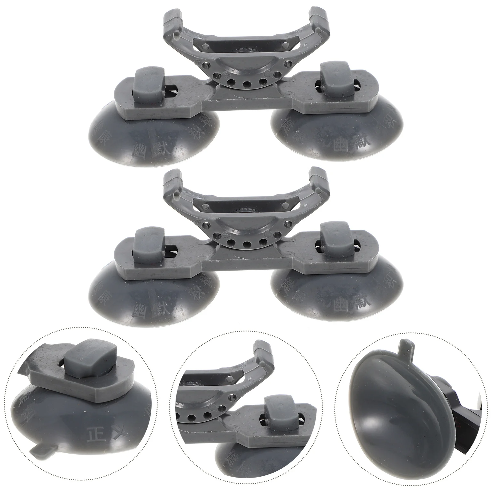 2Pcs Exquisite Plastic Fish Tank Lamp Holder Convenient Replacement for Old Racks Grey Light Rack Lamp Rack for Fish Tank