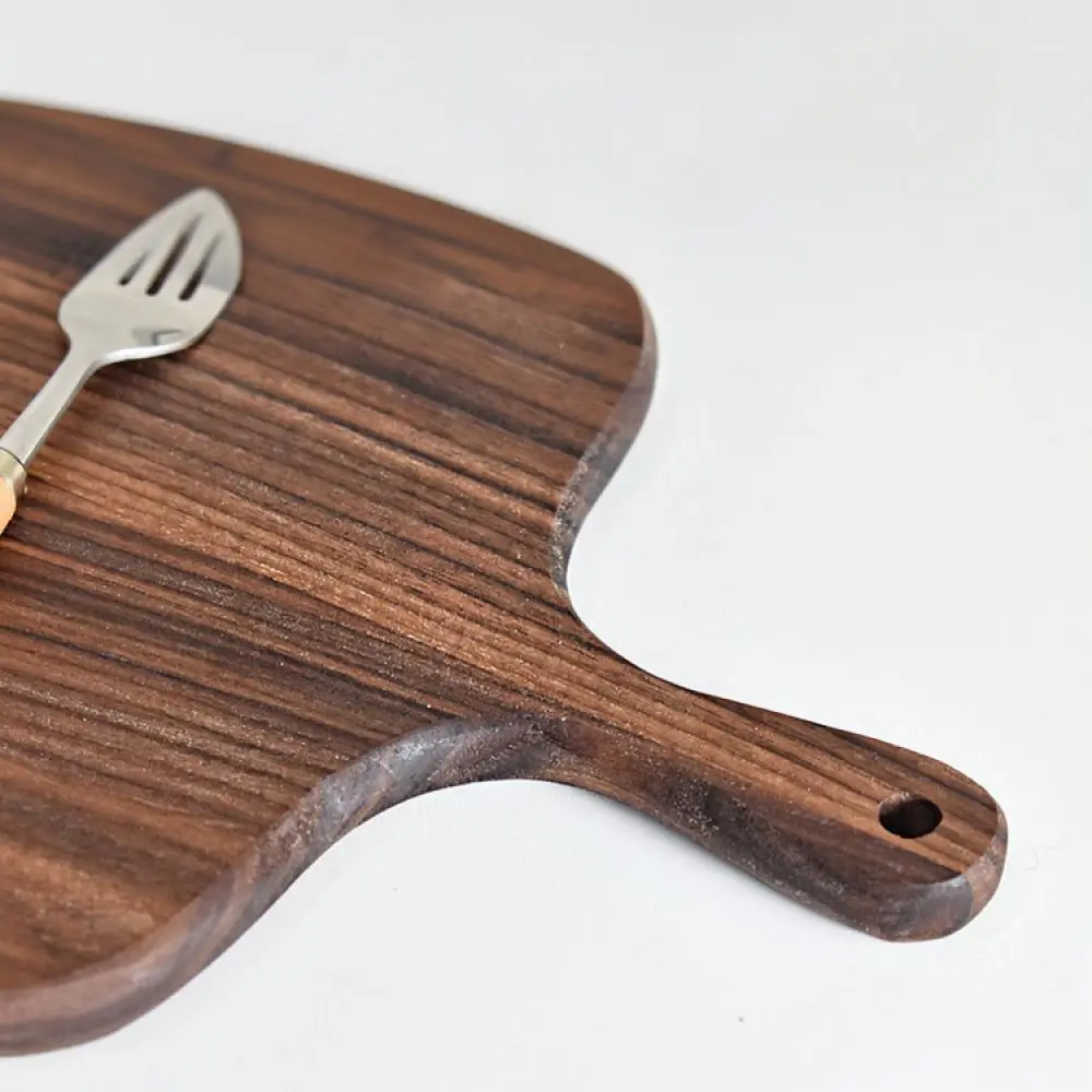 Handmade Walnut Wood Cutting Board For Kitchen Steak Sushi Bread Serving Tray Natural Solid Wood Decorative Food Platter