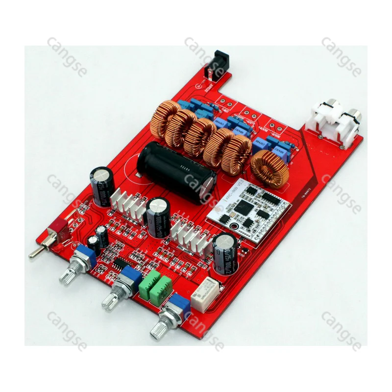 

TPA3116 Bluetooth Power Amplifier Board 2.1 Channel (100W+50*2) DIY Assembly Power Amplifier Board HIFI Audio Amplifier