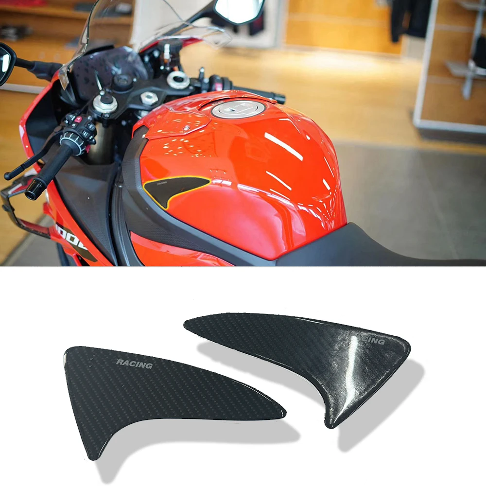 motorcycle 3D Carbon-look Tank Pad For BMW S1000RR 2019-2024 S1000R 2021-2024 Grip Kneepad Grip uitcase Anti-scratch Protection