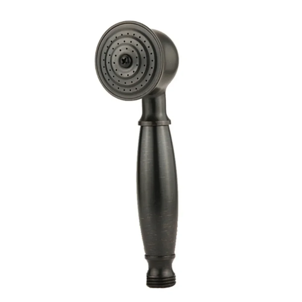 Vintage-Style Handheld Shower Head Replacement Compatible with Standard Chrome Shower Systems and Pressurized Flow Technology