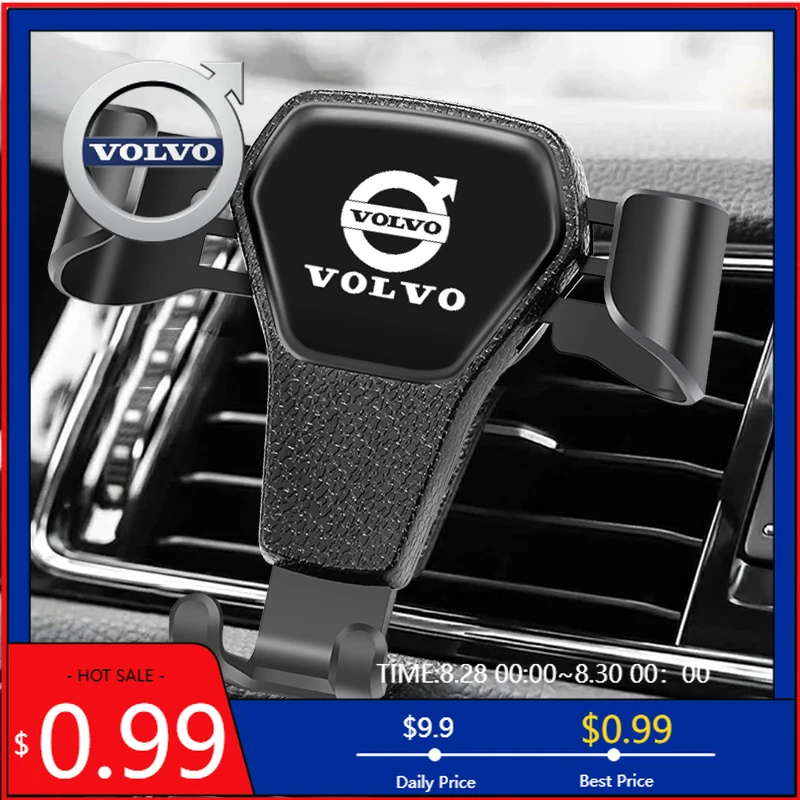 

Стайлинговые молдинги Гравитационный автомобильный держатель для телефона Вентиляционное отверстие GPS Стенд Аксессуары для Volvo V60 V40 XC90 S60 C30 XC60 V50 V70 S90 Olesta