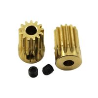 2Pcs 11T/13T 3.17mm Motor Gear for Align Trex 450 RC Helicopter