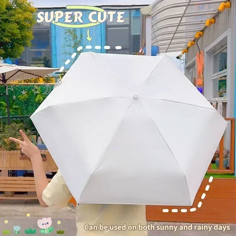 Thumb umbrella, sun umbrella, sun protection, UV protection, rain and rain dual-use umbrella, compact, portable and simple