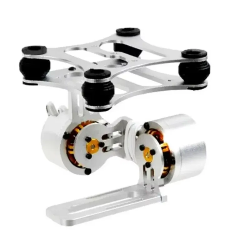For Ahock-absorbing  Phantom Go 2 3 CNC Metal Brushless Camera Gimbal Frame
