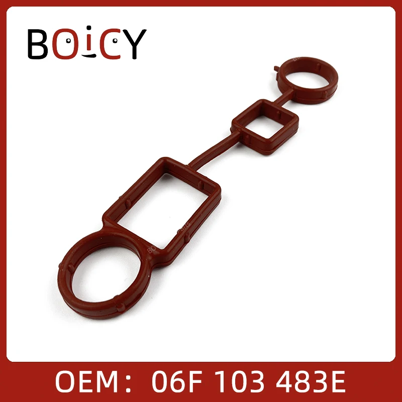 BOICY Crankcase Vent Valve Gasket Fit For Polo Golf Eos Jetta Passat A1 A4 A6 Octavia Leon Toledo Altea 06F103483E 06F 103 483E