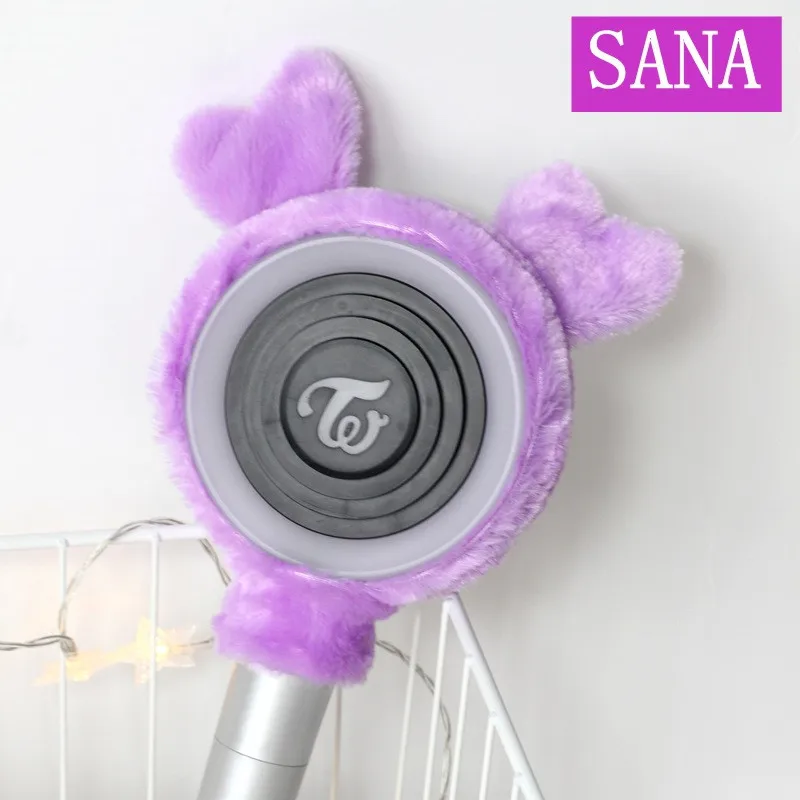 Kpop Twice Lightstick Cover Plush Protective Decoration TWICE 4TH WORLD TOUR III CANDY BONG Z Light Stick Lamp Cover