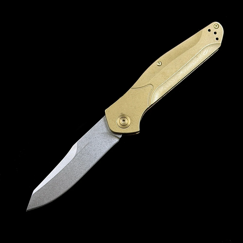 BM 9400 Copper handle Osborne Folding Knife Outdoor Camping Pocket EDC Knife